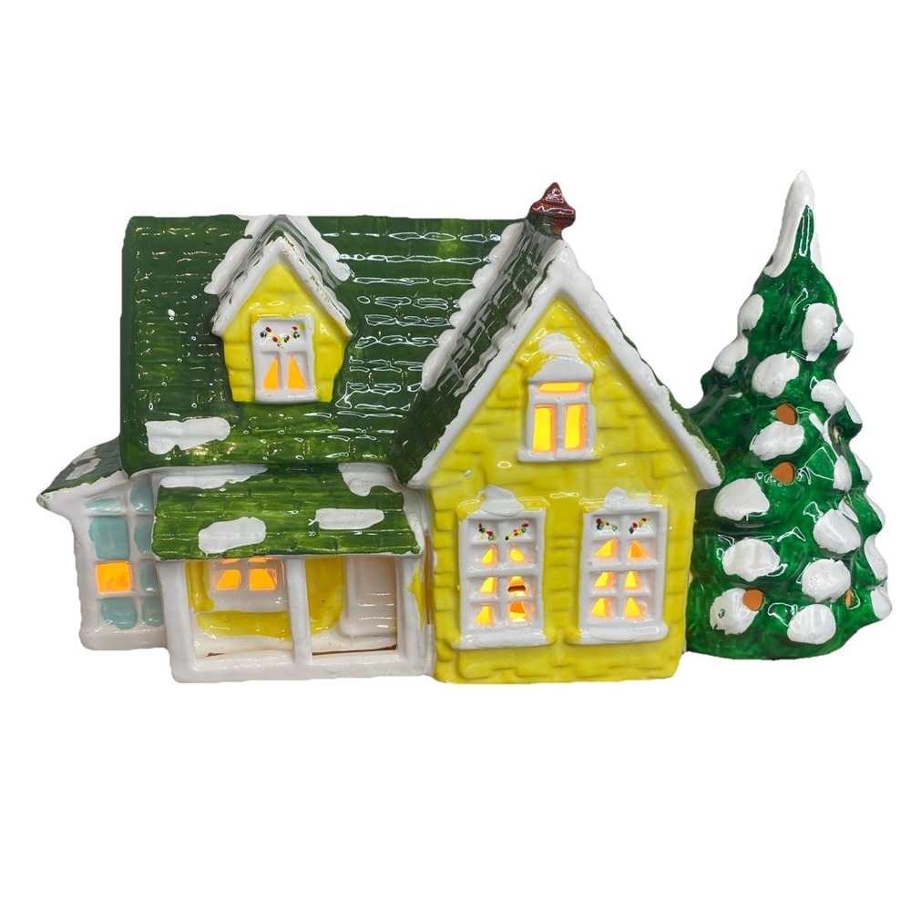 Department 56 Vintage Original Snow Village‎ Nantucket House Box and Cord Works